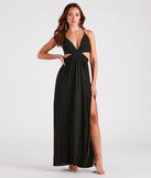 Pretty In Paradise Strappy Cutout Maxi Dress