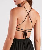 Pretty In Paradise Strappy Cutout Maxi Dress