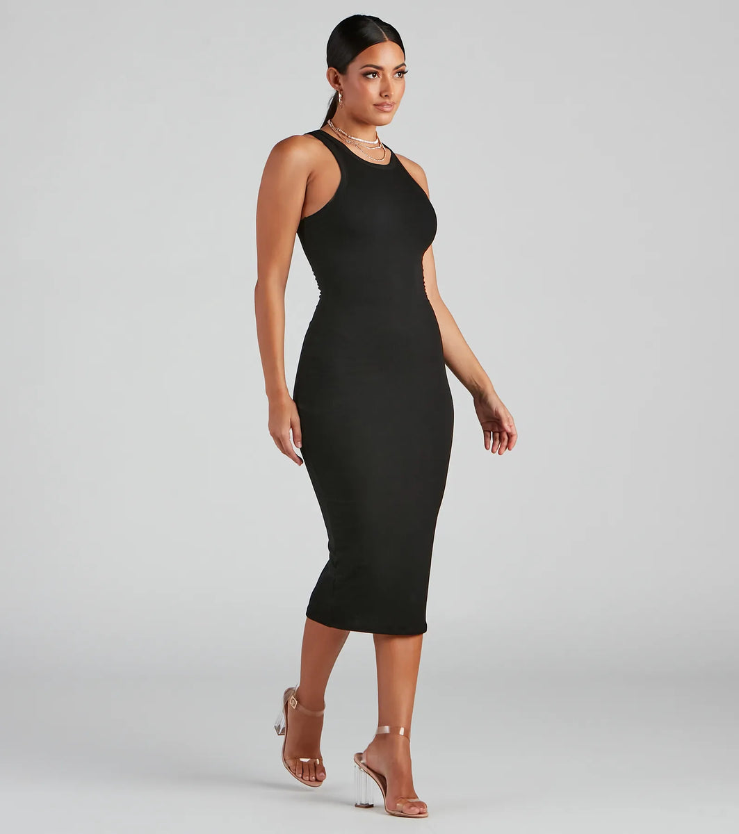Simple Life Crew Tank Midi Dress | Windsor