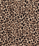 The Elevated Leopard Print Woven A-Line Midi Dress is a brown dress, an essential holiday or NYE dress that pairs chic style with versatility making it perfect for cocktail events, New Year's Eve parties, or as a winter wedding guest look.