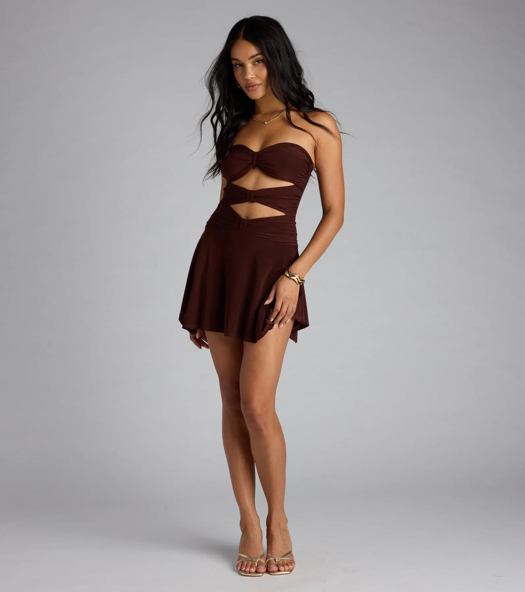 Show off Mini Dress