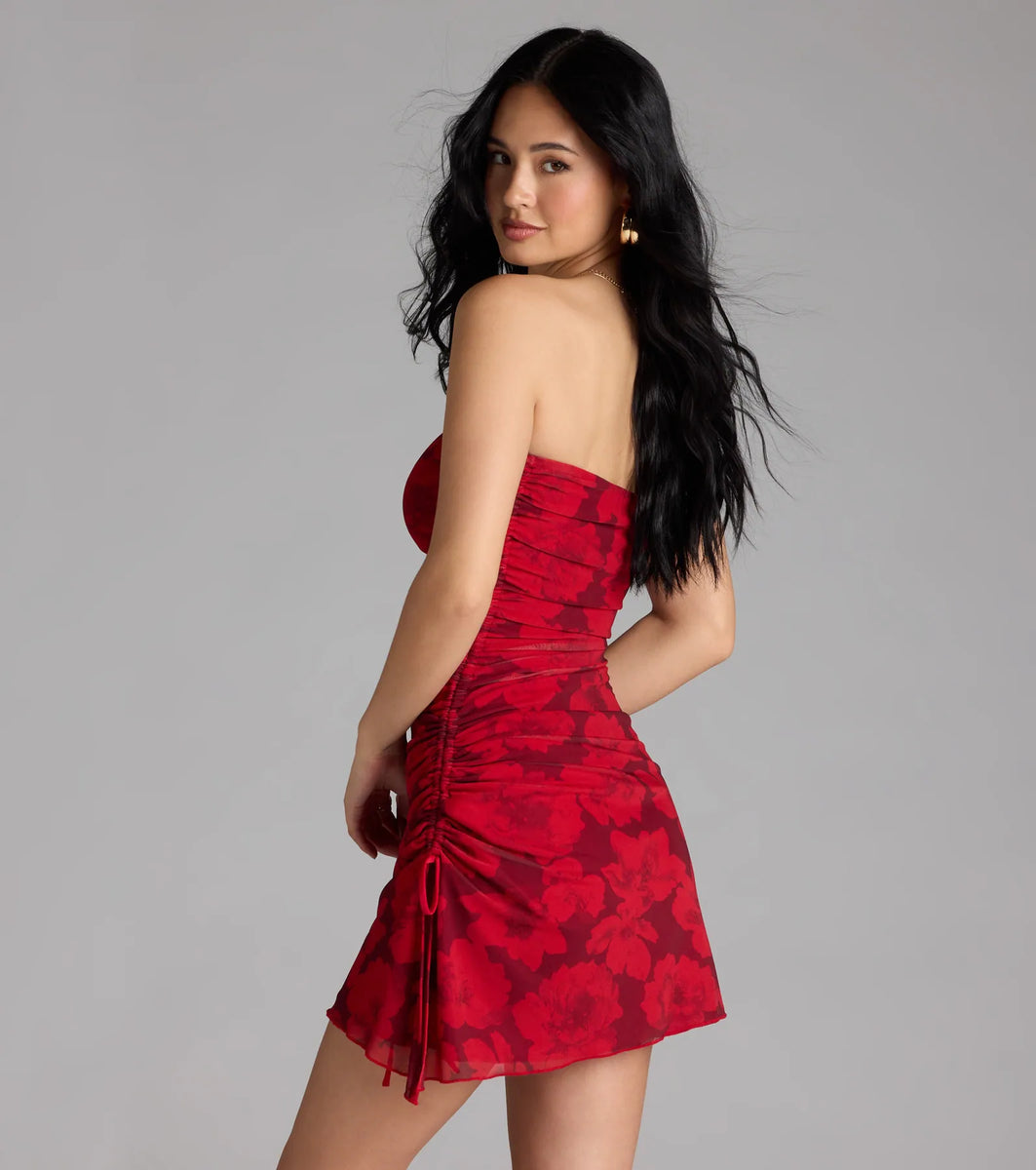 【国内発送・関税なし】SELEZZALONDON Arielle Mini Dressドレス ANGELINA_DDRH67-