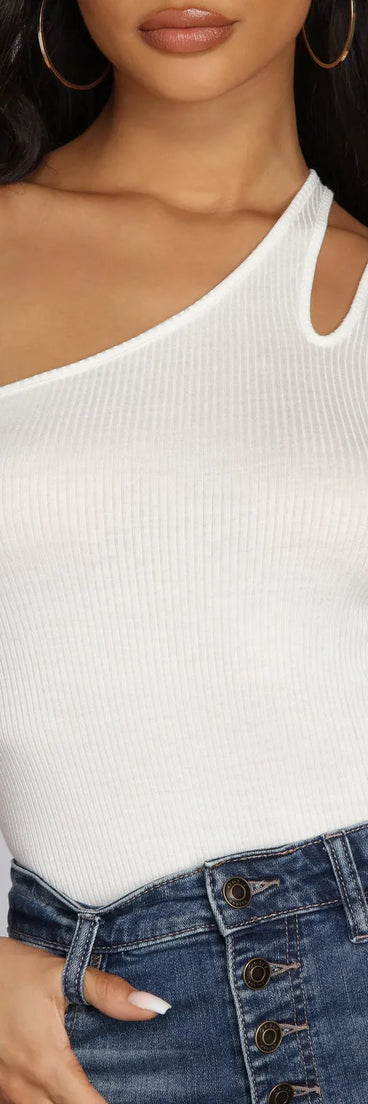 Twice As Nice Ribbed Bodysuit