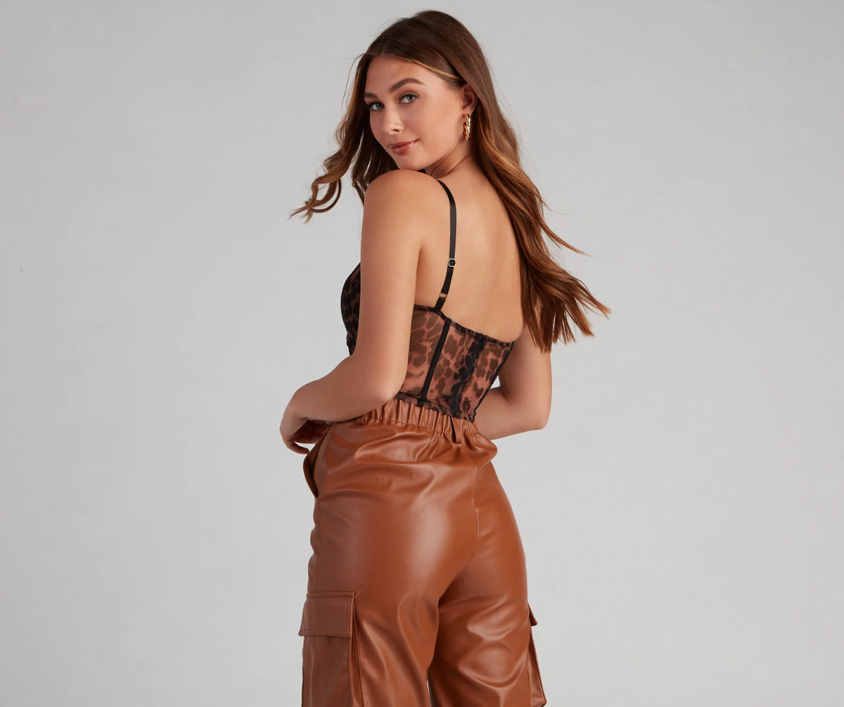 mignon.our own ミニョン　adult mesh bustier mignon original adult mesh bustier ミニョン