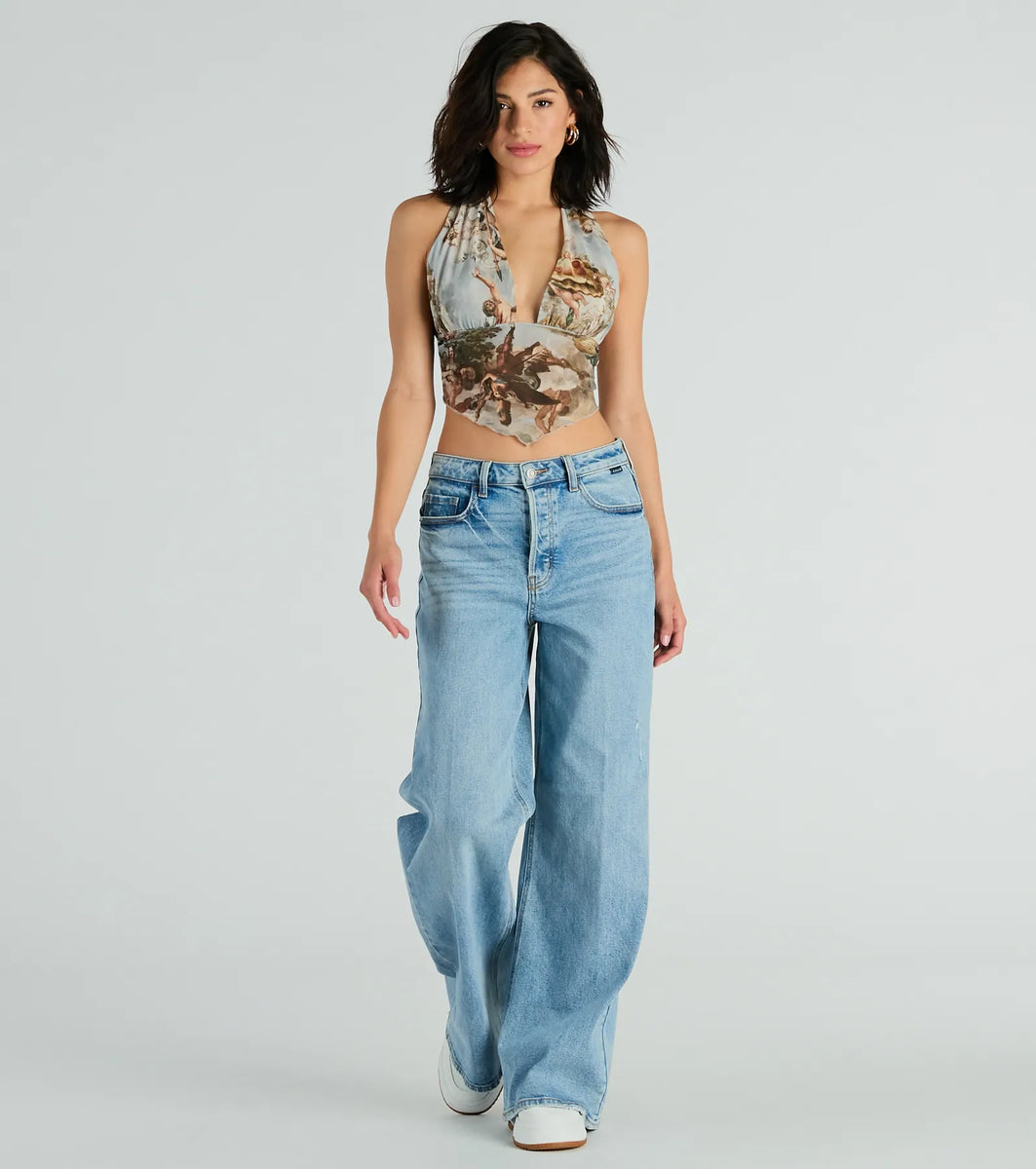 【SCULPTOR】Farm Corset Halter Top ♥2Colors Farm Corset Halter Top Black/Skin – Sculptor