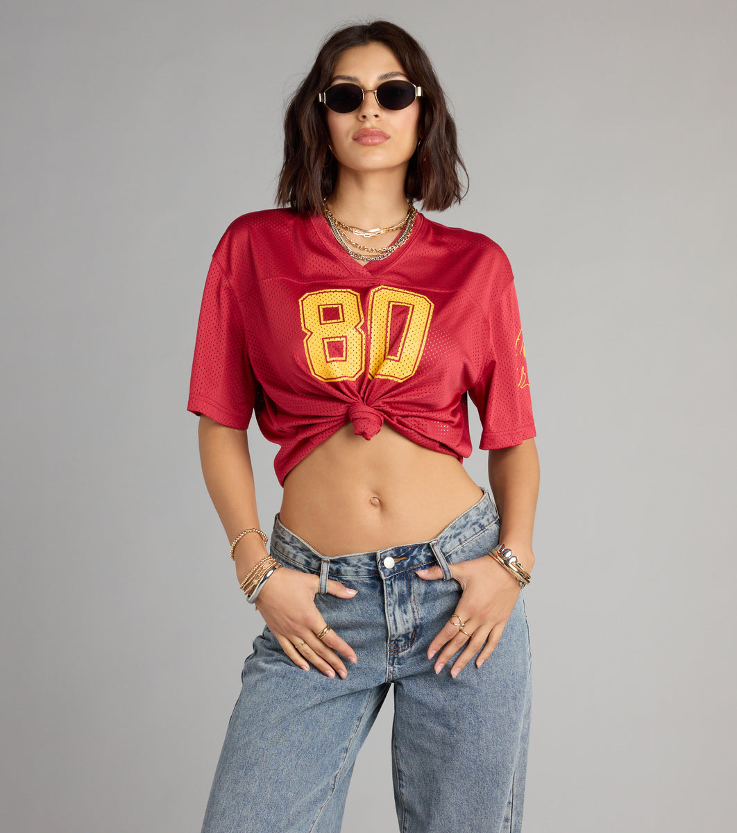 melt the lady　cropped jersey ll　bk×gry MELT THE LADY cropped jersey Ⅱ gry×black