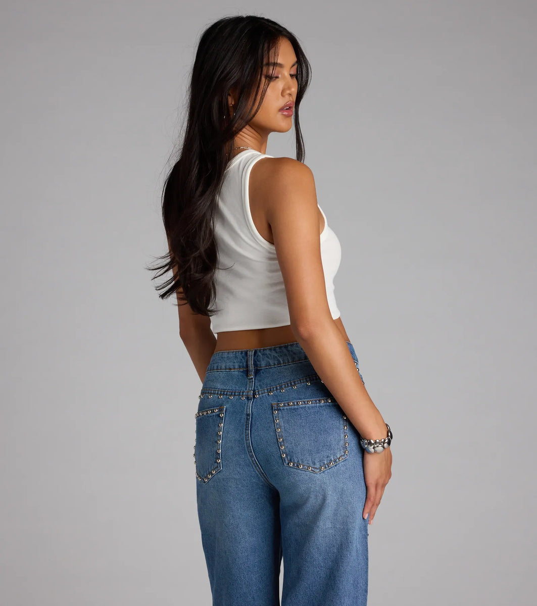 Tequila Made Me Do It Graphic Crop Top | Windsor