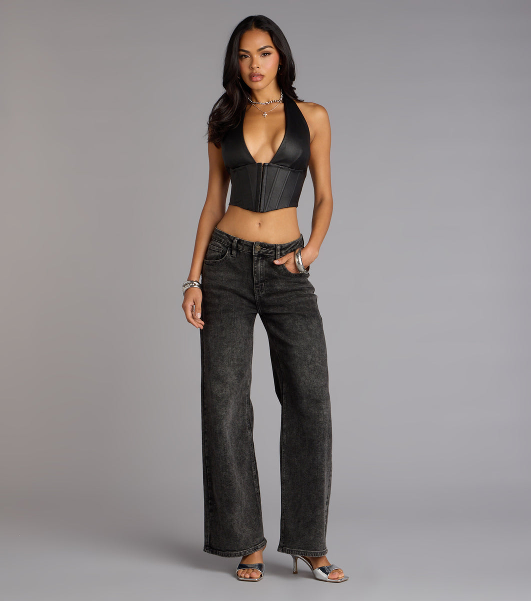 THE RAAG-WIRED CORSET TOP