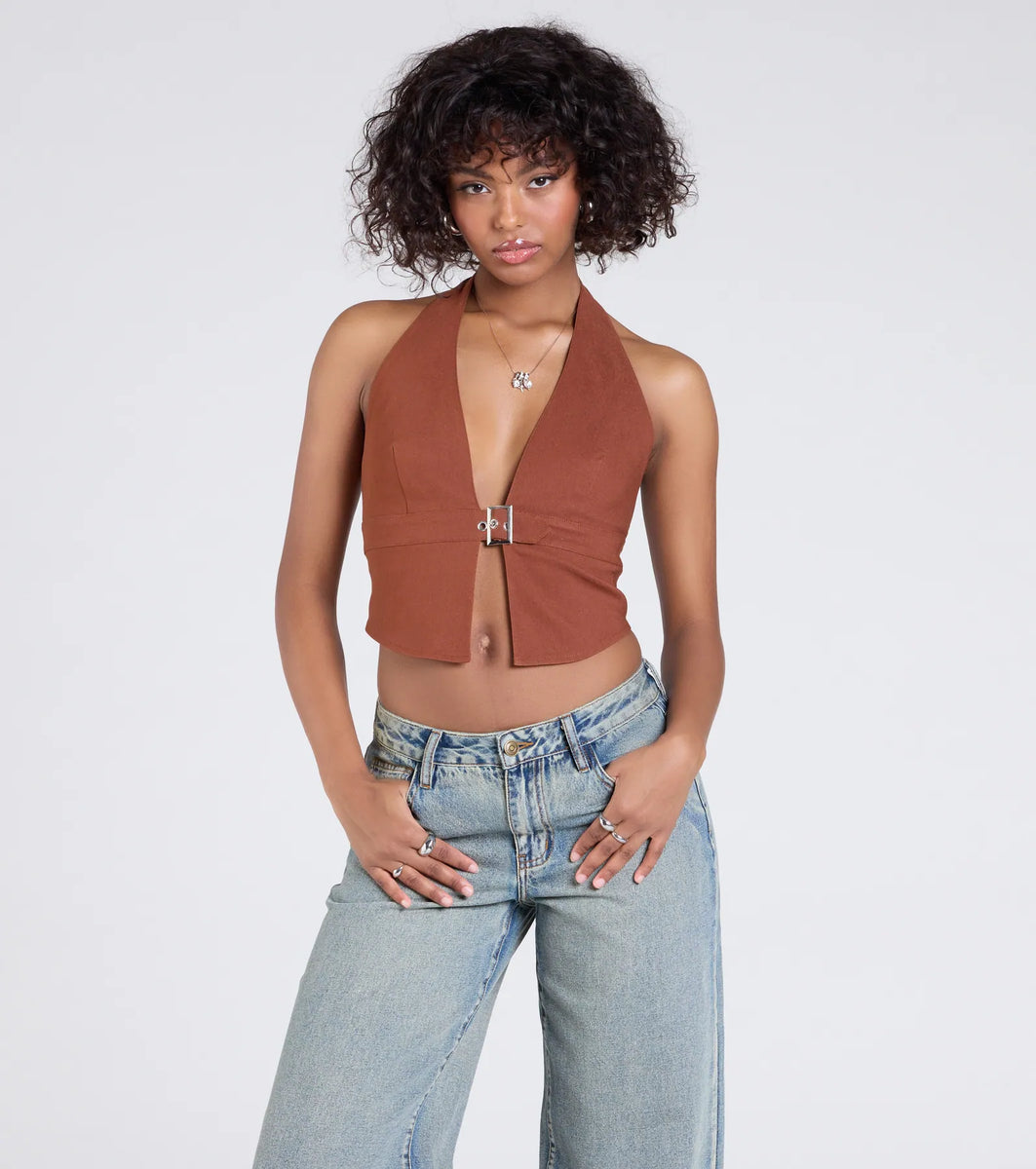 Lucky Thirteen Strapless Tube Crop Top | Windsor