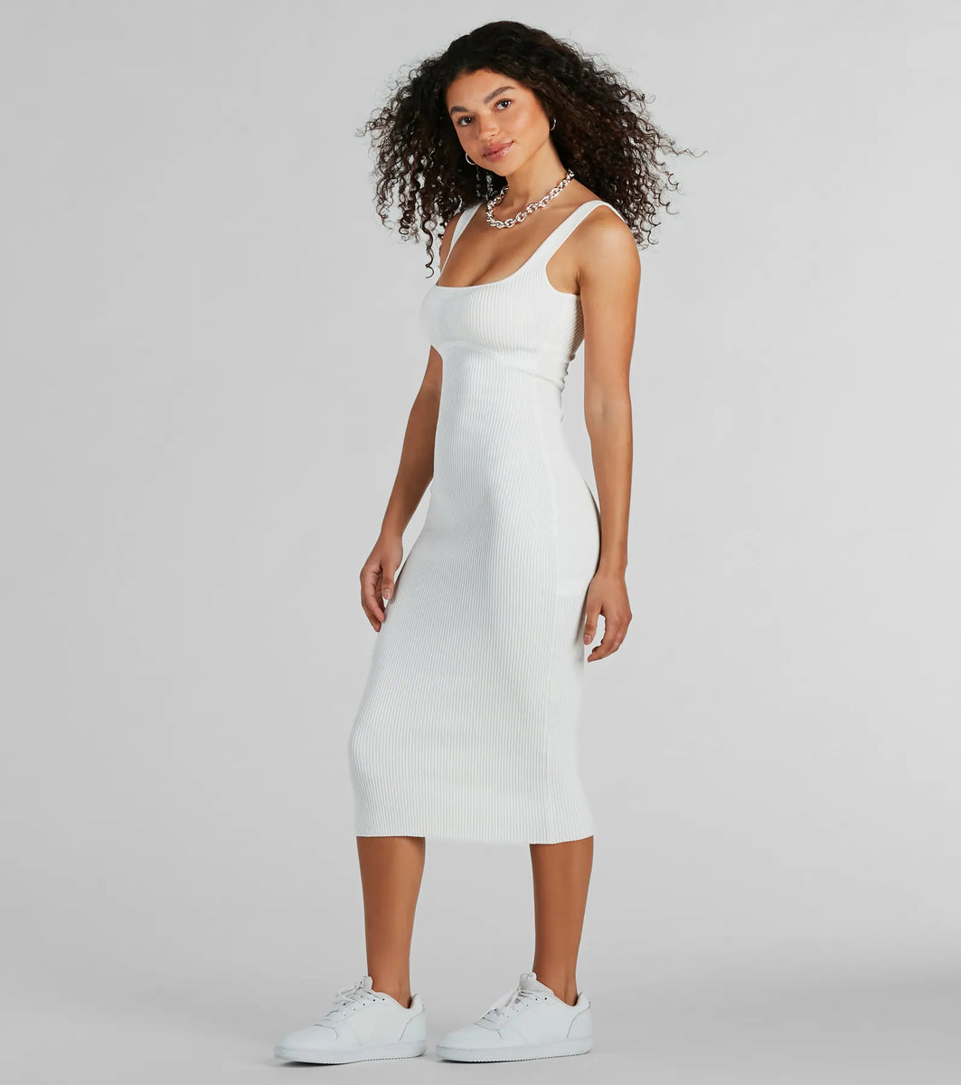 Puff Sleeve Madame White Dress Sleeve Midi Square Neck Long Bodycon Dress White Perfect Pick Ribbed Knit Bodycon Midi Dress Puff Sleeve Madame White Dress Sleeve Midi Square Neck Long Bodycon Dress White Perfect Pick Ribbed Knit Bodycon Midi Dress