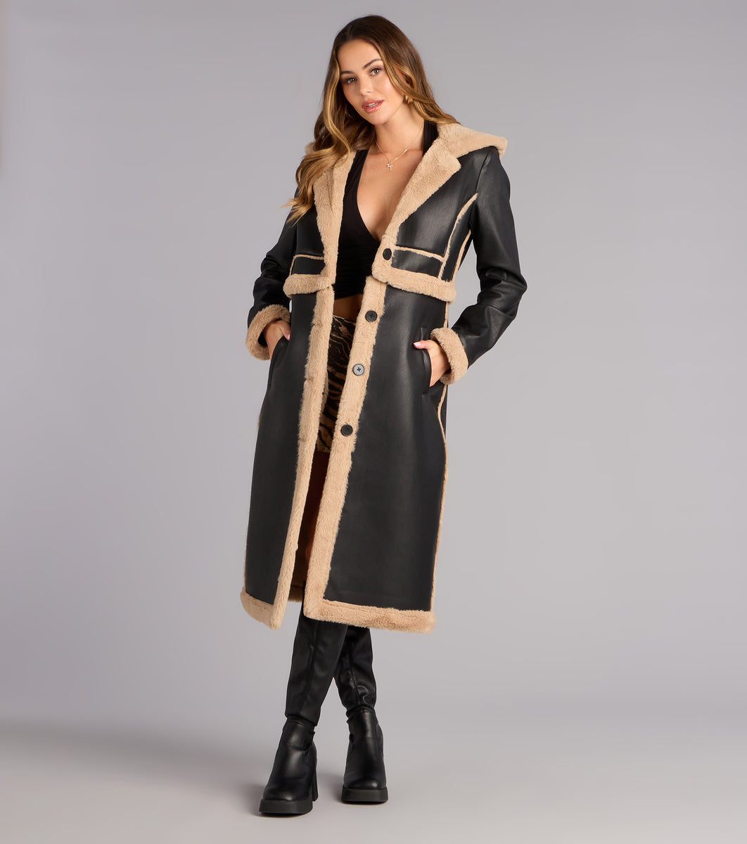 Cold Front Cutie Convertible Trench Coat | Windsor