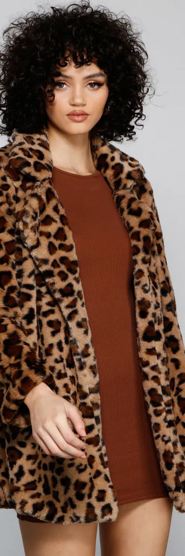 Cozy Fab Faux Fur Coat