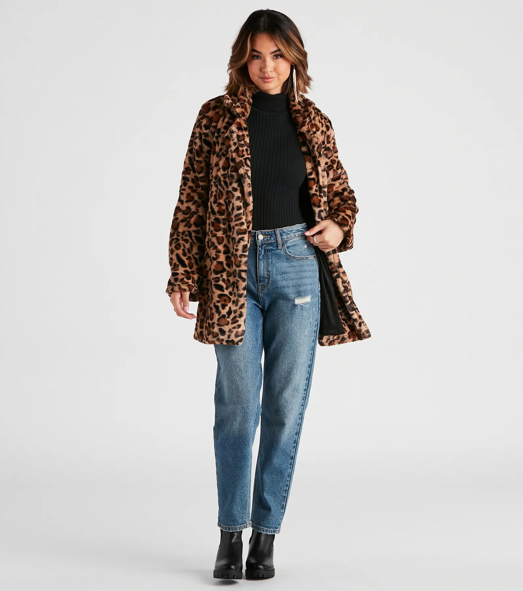 DIIVA ファーコート Diiva faux fur coat FAUX FUR COAT – DIIVA