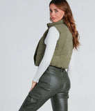 Aspen Bound Brushed Twill Puffer Vest