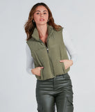 Aspen Bound Brushed Twill Puffer Vest