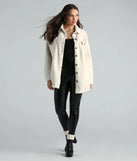 Cozy Vibes Faux Sherpa Shacket