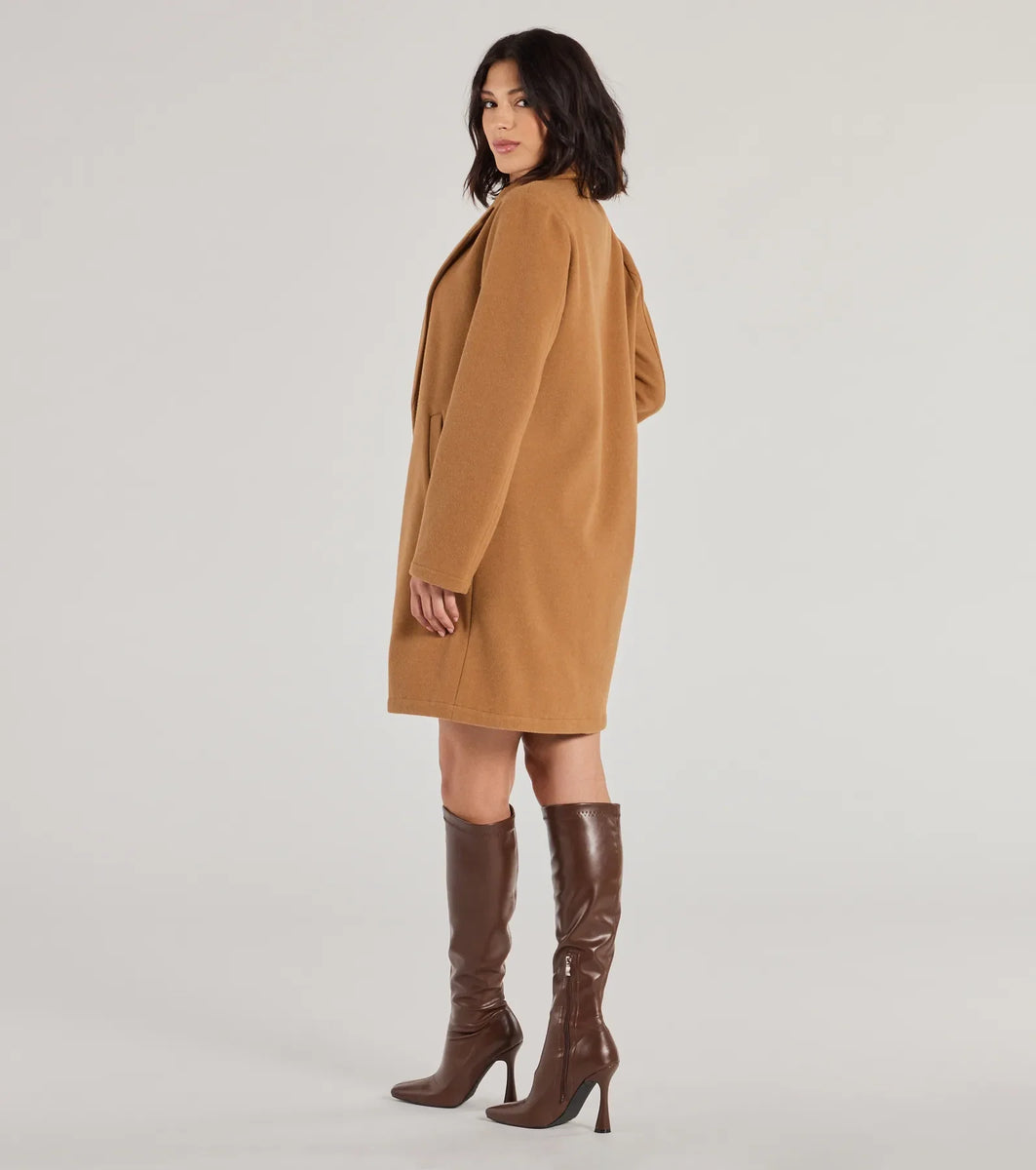 Perfect Chic Faux Wool Trench Coat | Windsor