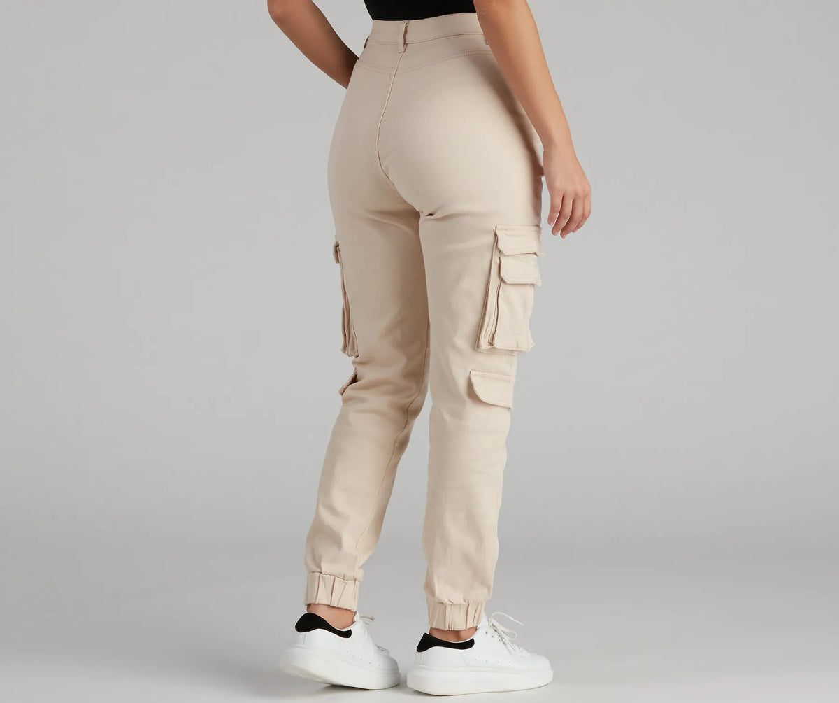 ANDMARY】Heart point cargo pants