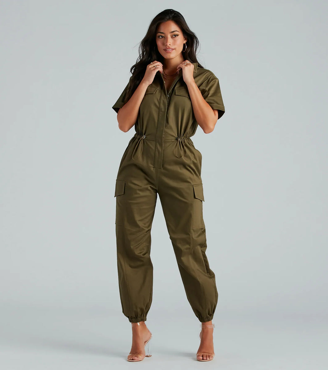 【WAAC】Women Stretch Jogger Jumpsuit ■WOMAN /追跡付 06302-