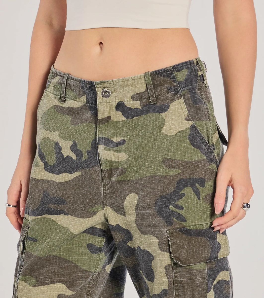 カーゴパンツ IONSEOUL Chillin Camouflage Cargo Pants IONSEOUL Chillin Camouflage Cargo Pants JE211 (IONSEOUL