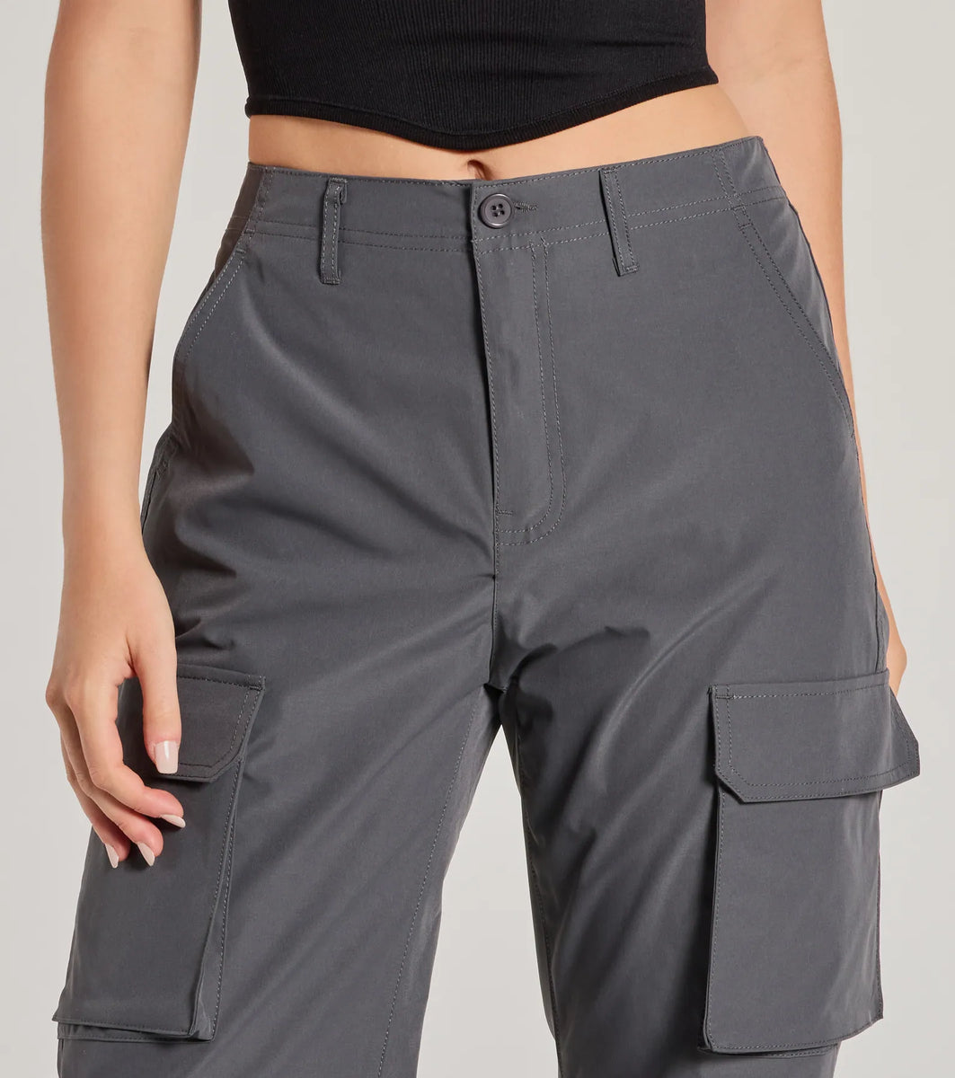 Trendy Life High Rise Cargo Pants | Windsor