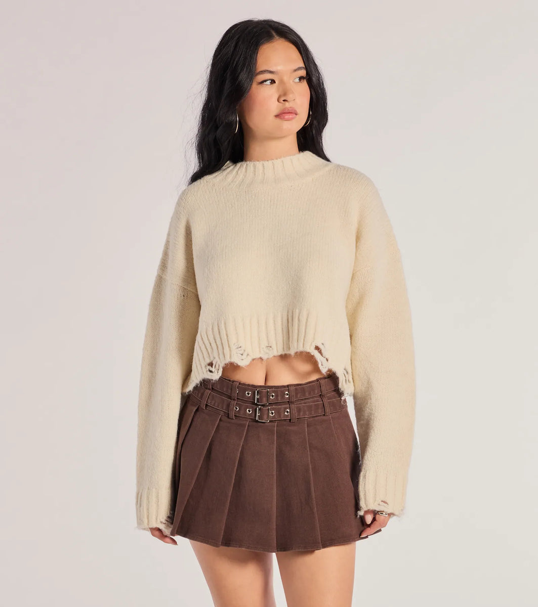 【LOW CLASSIC】 SEE-THROUGH BUTTON LOOP SKIRT / 追跡付 LOW CLASSIC