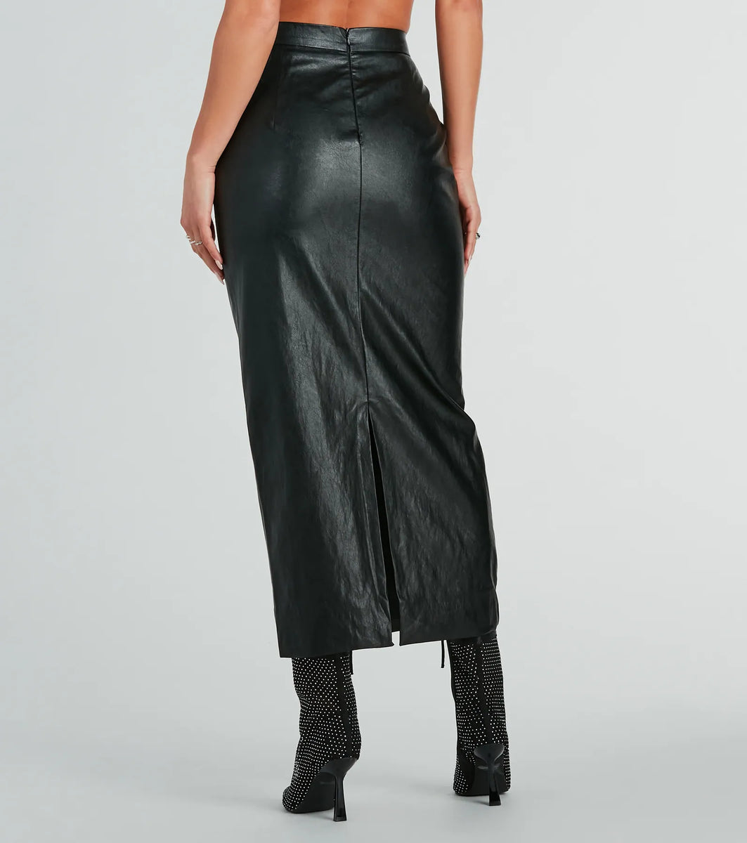 estroso CULOTTES SKIRT ブラック サイズ2　★新品未使用★ GLOSSY SATIN STAR☆ CUT SKIRT｜CONVERSE TOKYO (コンバース