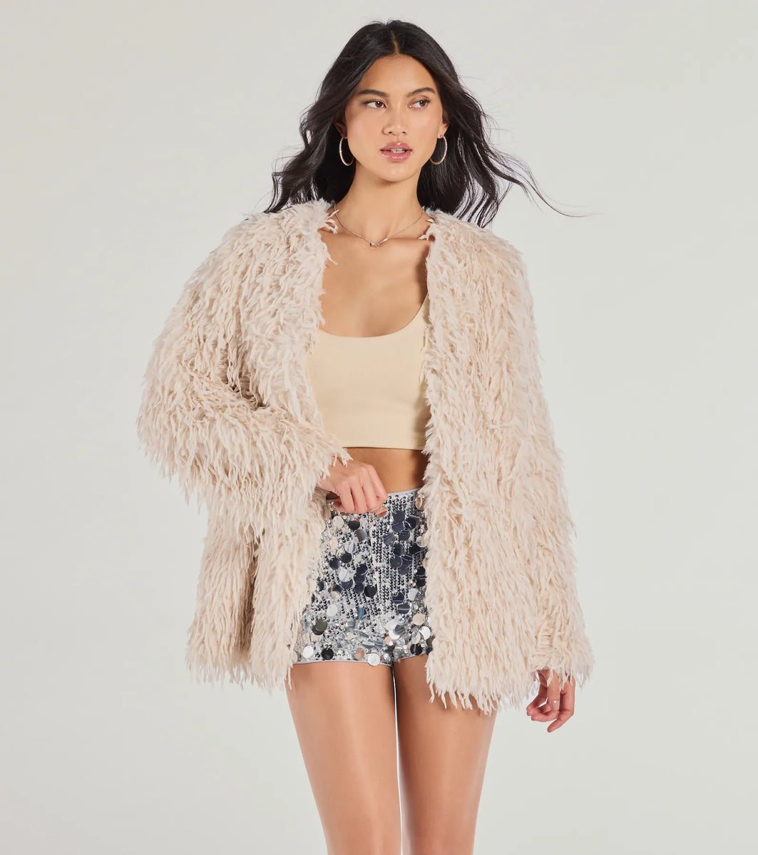 Sequin Shorts - Adult One Size Hot Pink