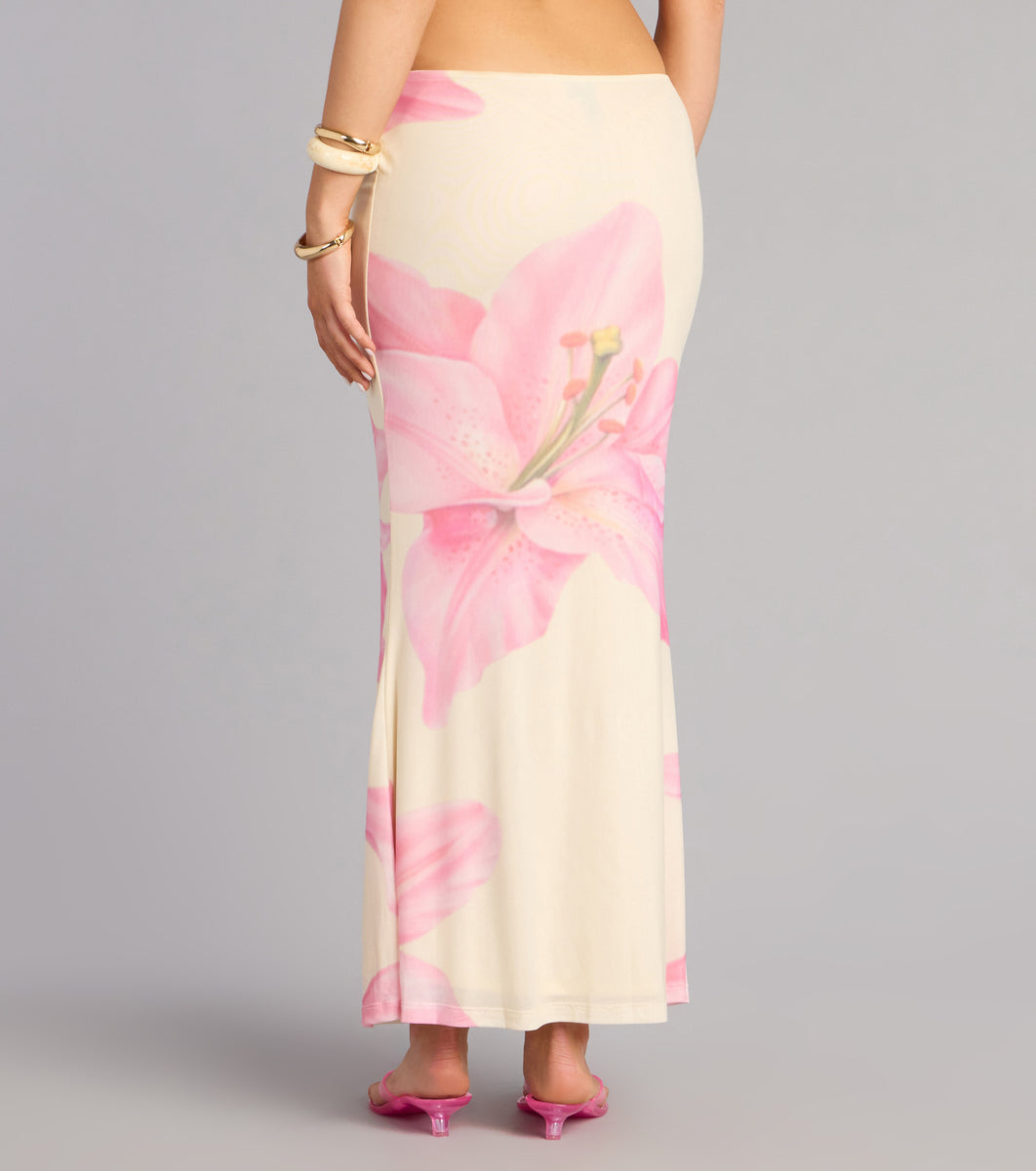 Floral Confidence Maxi Skirt | Windsor
