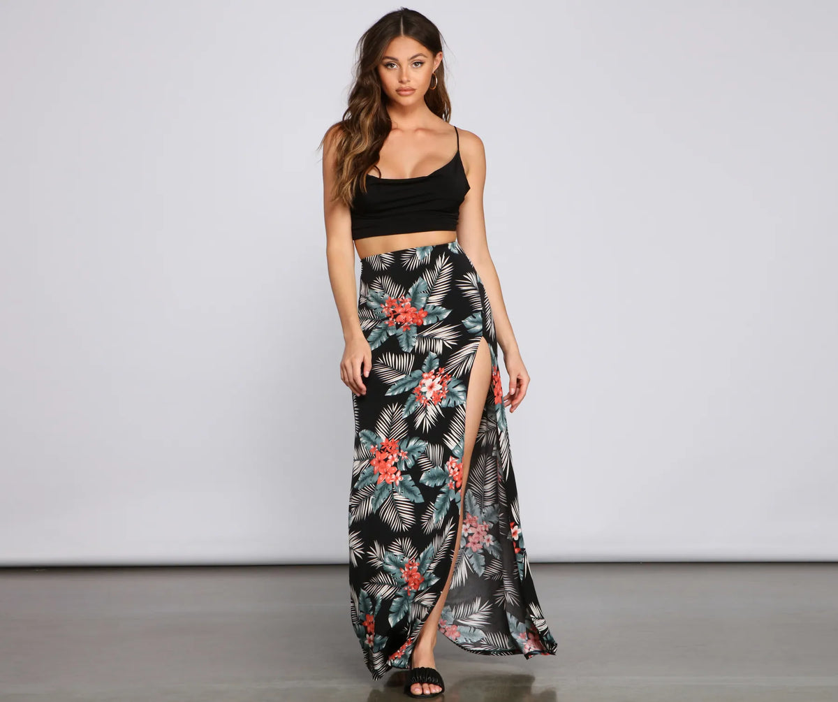 Pretty In Paradise Maxi Skirt | Windsor Pretty In Paradise Maxi Skirt | Windsor