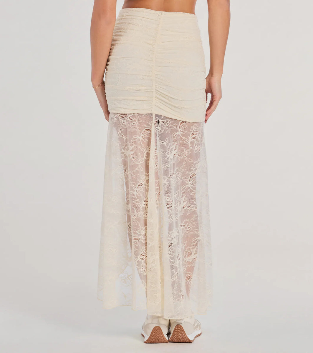 hanako★ アパルトモン Sheer Maxi Skirt hanako様専用☆ アパルトモン Sheer Maxi Skirt - メルカリ