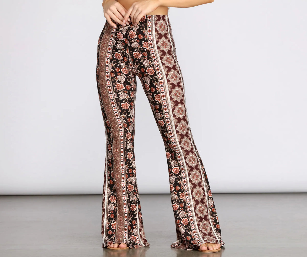 Boho Babe Flared Pants Windsor - Main Image