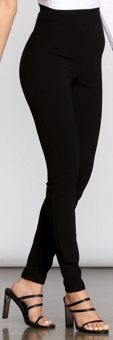 She Means Business Skinny Pants