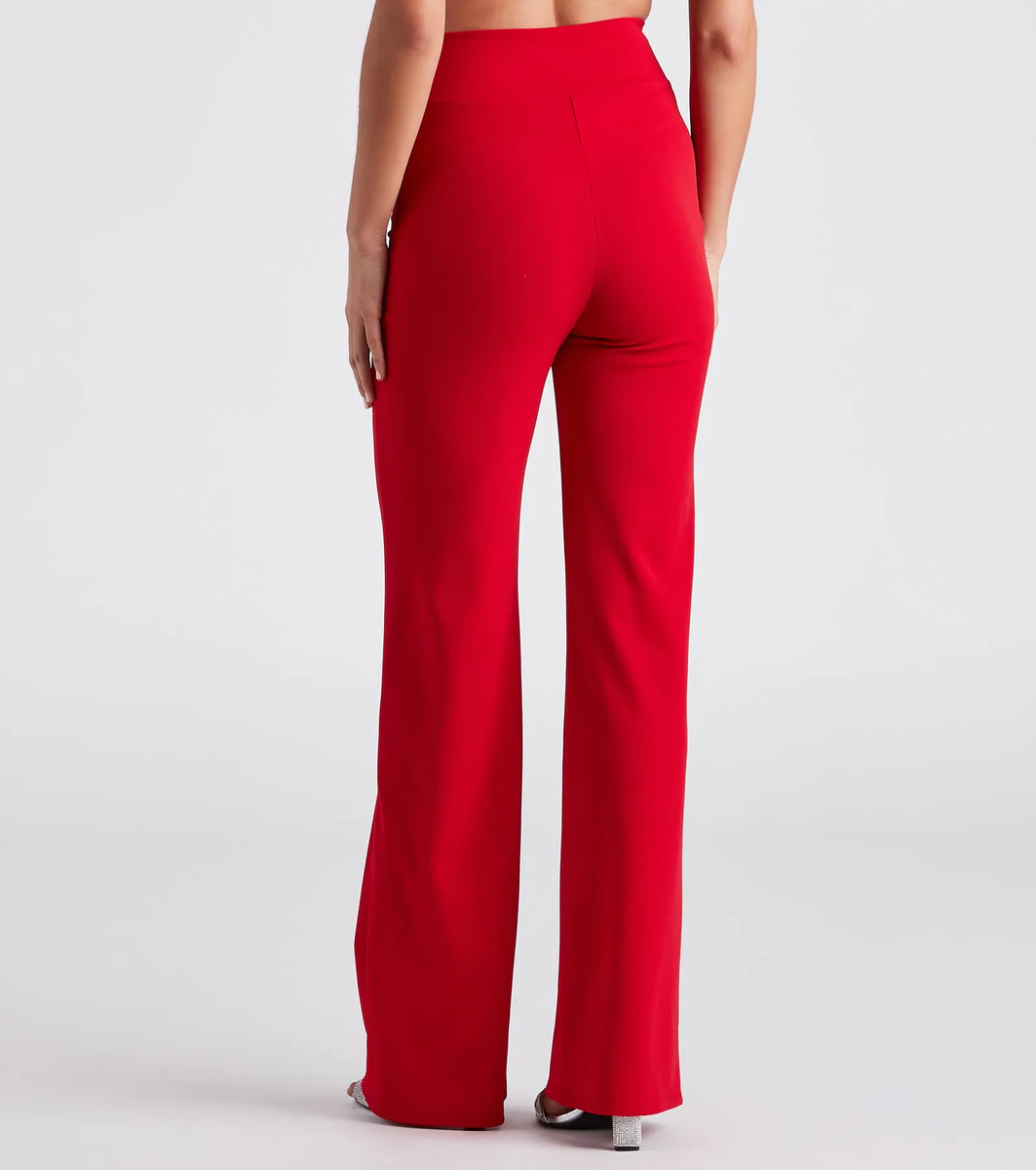Sealed With Style Tie-Front Pants | Windsor