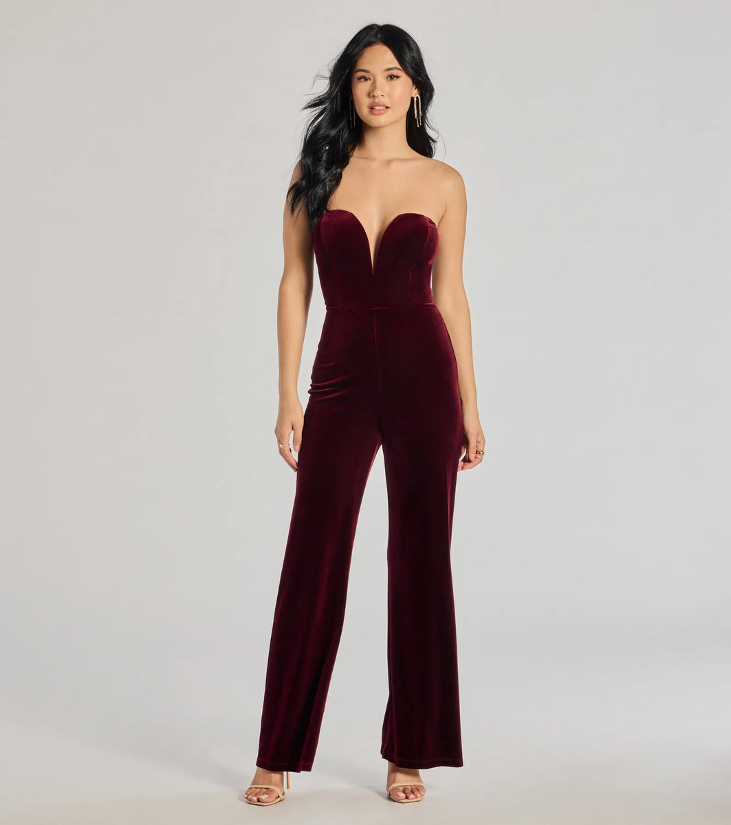 極美品✨Ameri VELOUR ELEGANT ROMPERS S VELOUR ELEGANT ROMPERS（パンツドレス）｜Ameri（アメリ）の