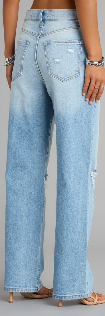 This piece brings trend-right energy to the High-Rise Distressed Boyfriend Jeans, perfect for fall outfits that stand out.