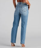  High-Rise Distressed Boyfriend Jeans is a pair of women's pants with an on-trend leg style and elevated fabric that adds texture, perfect for crafting effortless office-ready winter outfits.