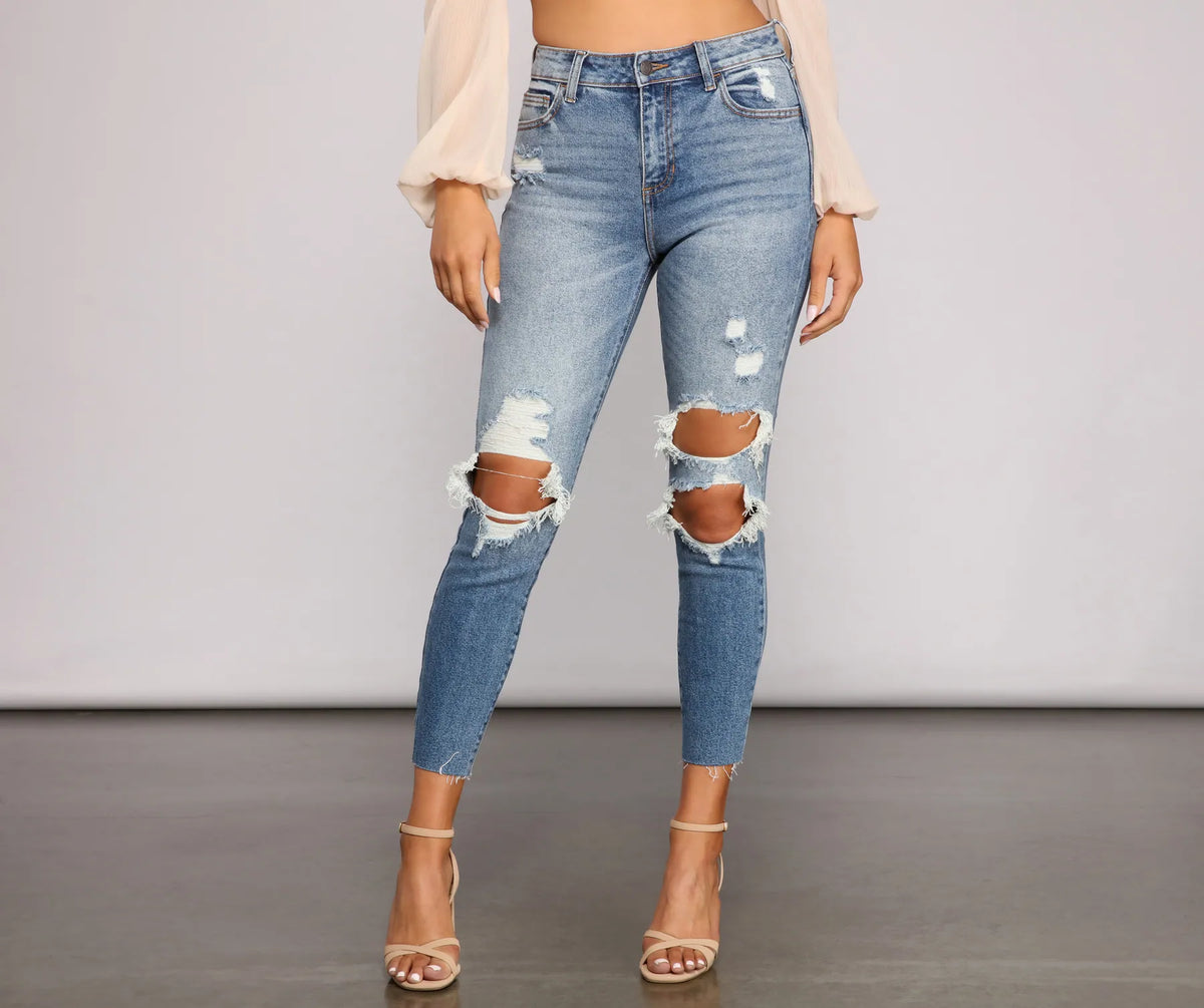 Stylish Staple High Rise Skinny Jeans | Windsor