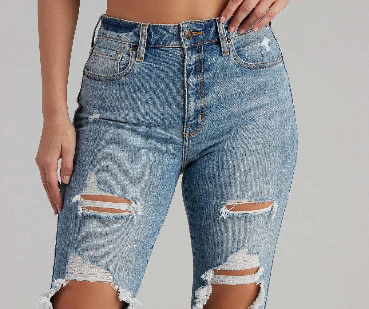 Tobi Super High Waist Mom Jeans | Windsor