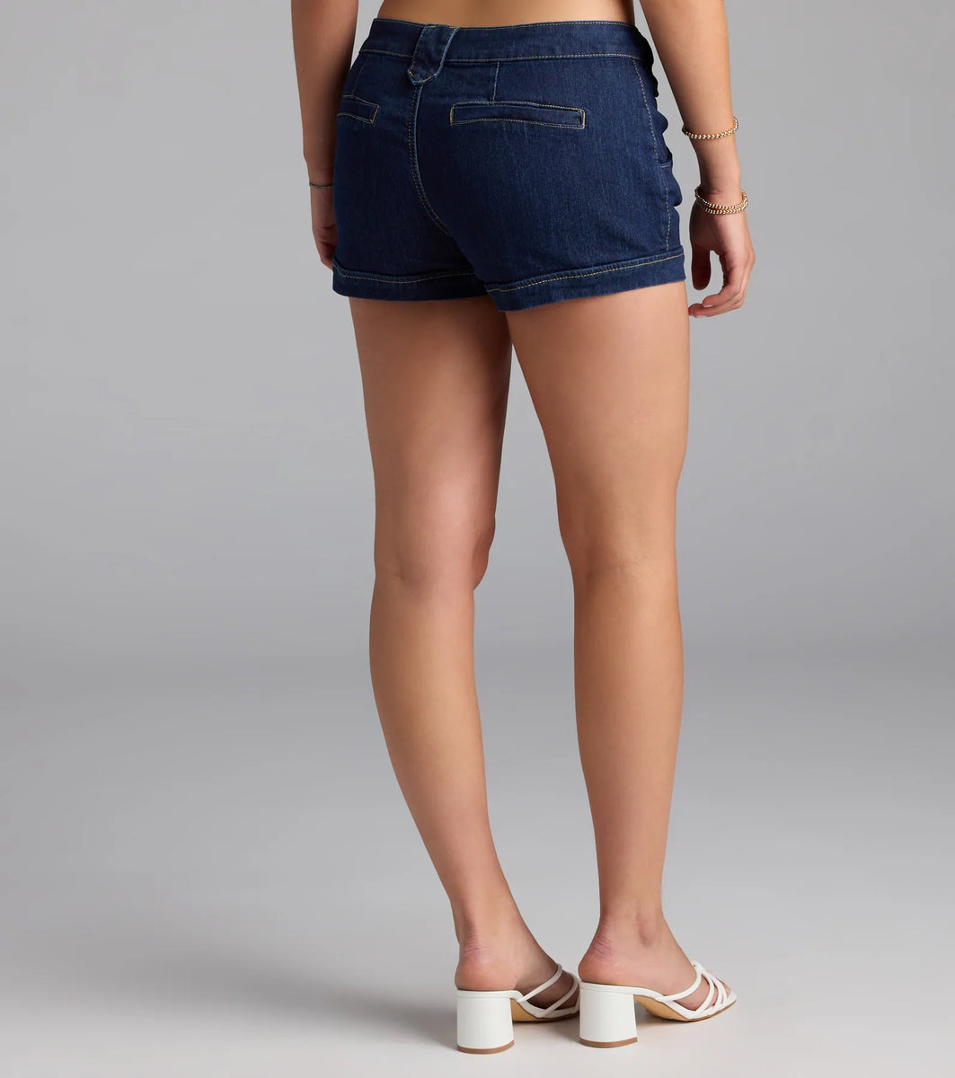 ふ*ふ様 Ch!iii Midlize Wide Denim36 06603-000054_3_DARK-