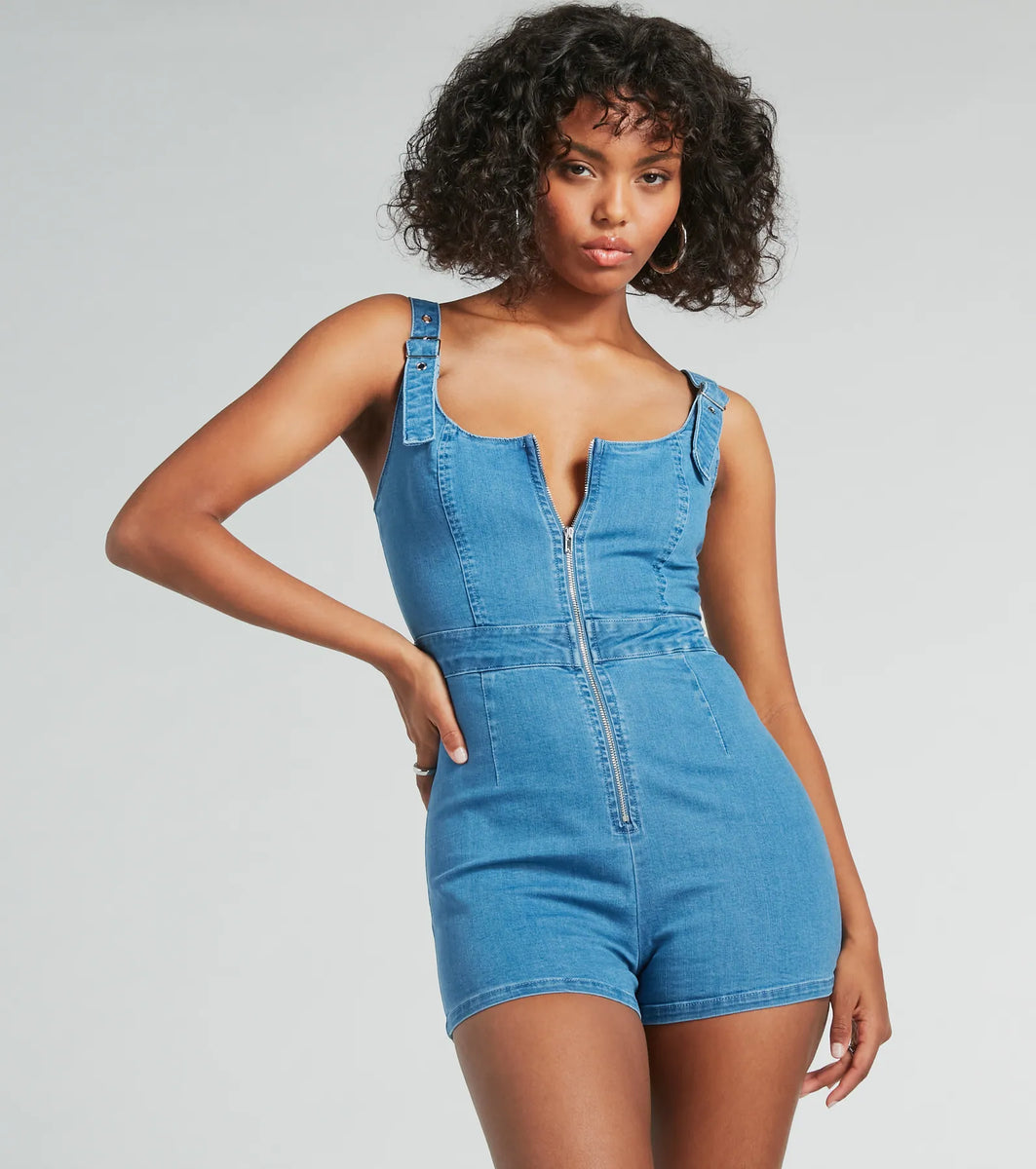 新品★ SHEER JACQUARD TAILORED ROMPERS 53283_7005_100_005_B_X_B2BL.