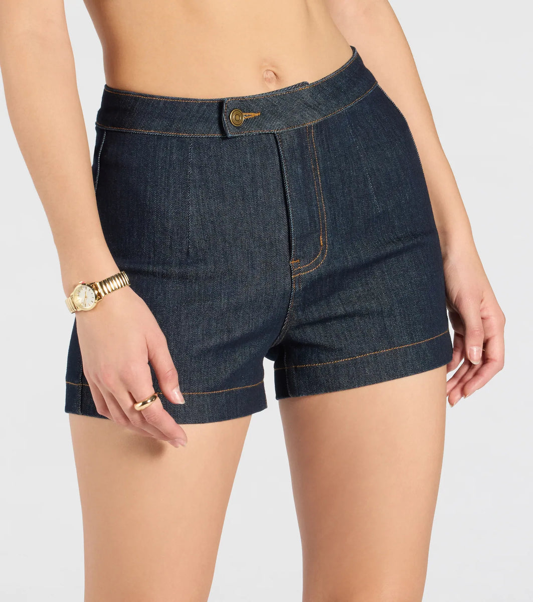 ルース11　famサマ Exceptional Poise High Rise Denim Shorts | Windsor