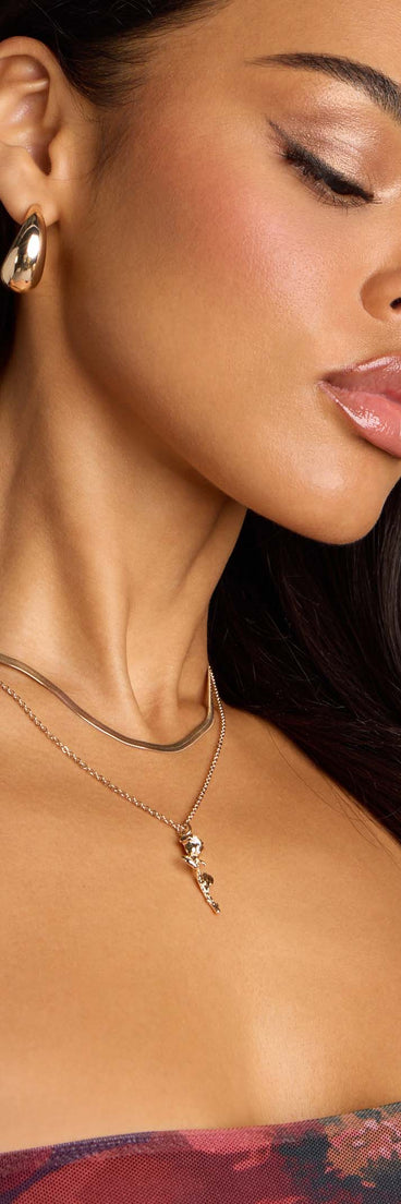 Glow Getter Hoop Earring Set