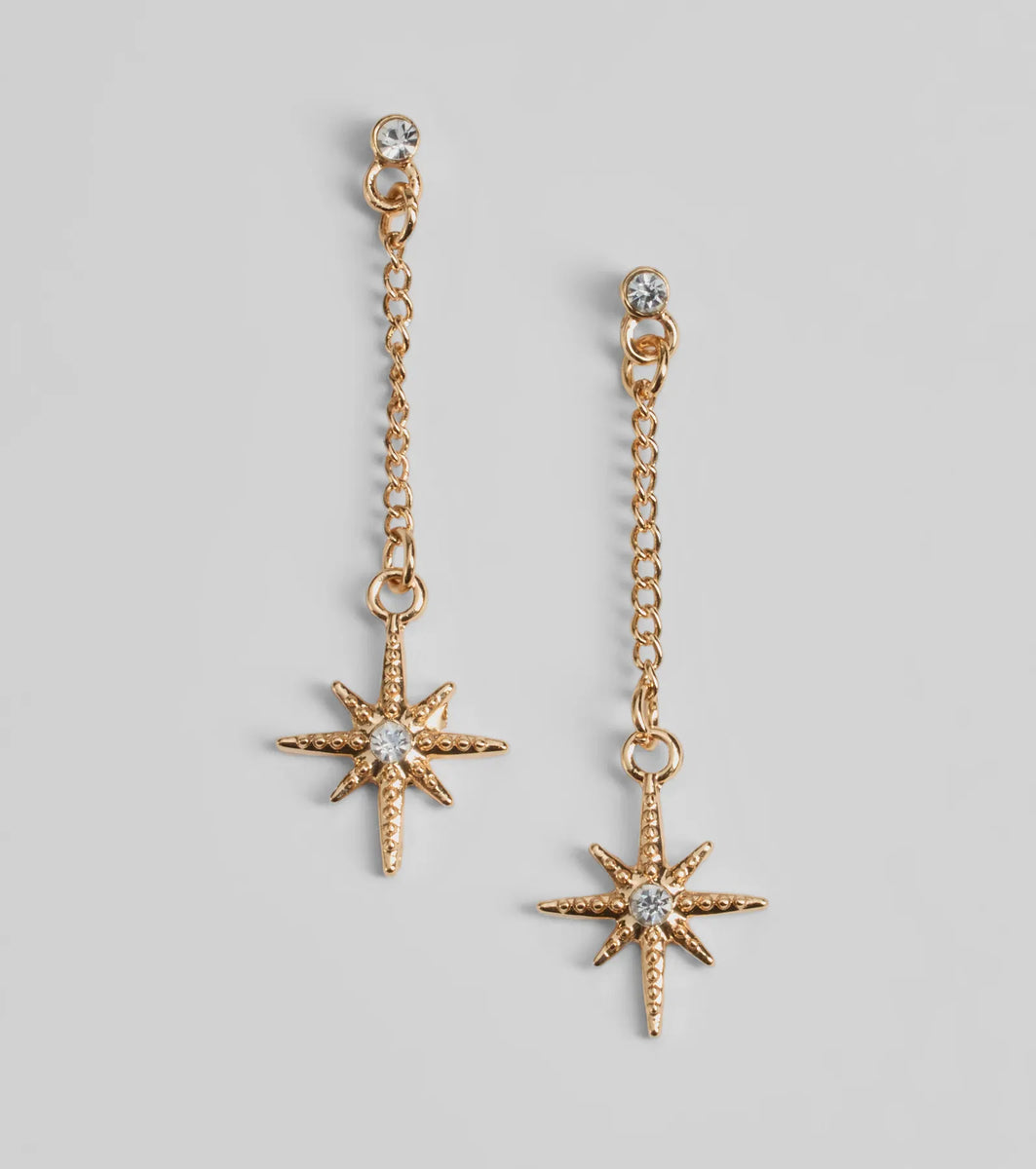 Tres Chic Star Earrings main image 1