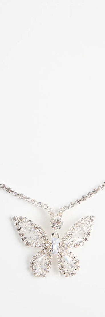 Fly Season Butterfly Necklace