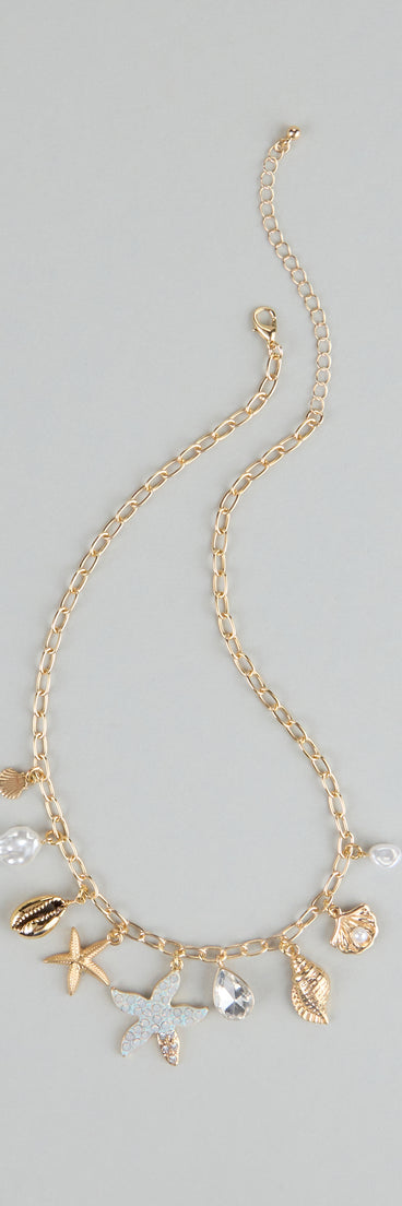 Sea You Later Charm Necklace