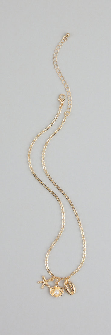 Beach Babe Charm Necklace