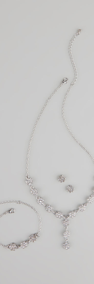 Bloom Baby Bloom Rhinestone Jewelry Set