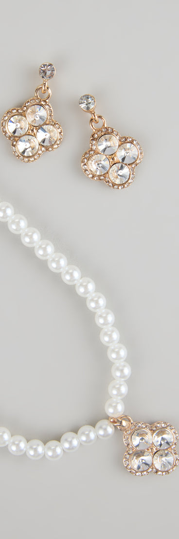 Pearl Princess Charm Jewelry Set