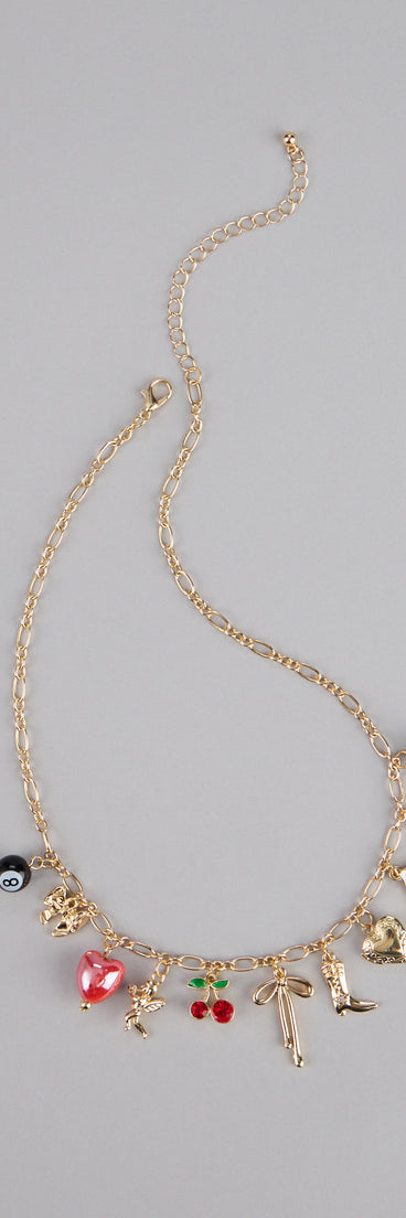 Good Vibes Only Charm Necklace